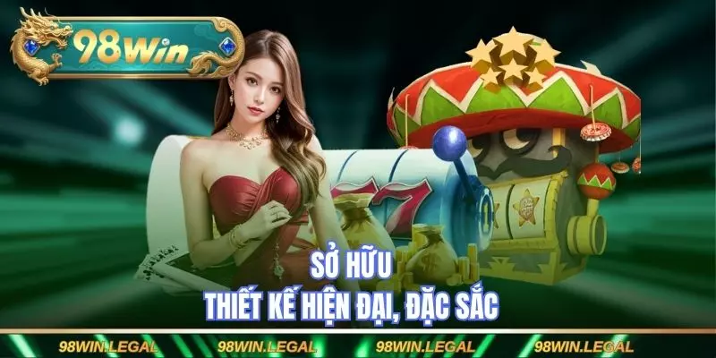 Sở hữu thiết kế hiện đại, đặc sắc